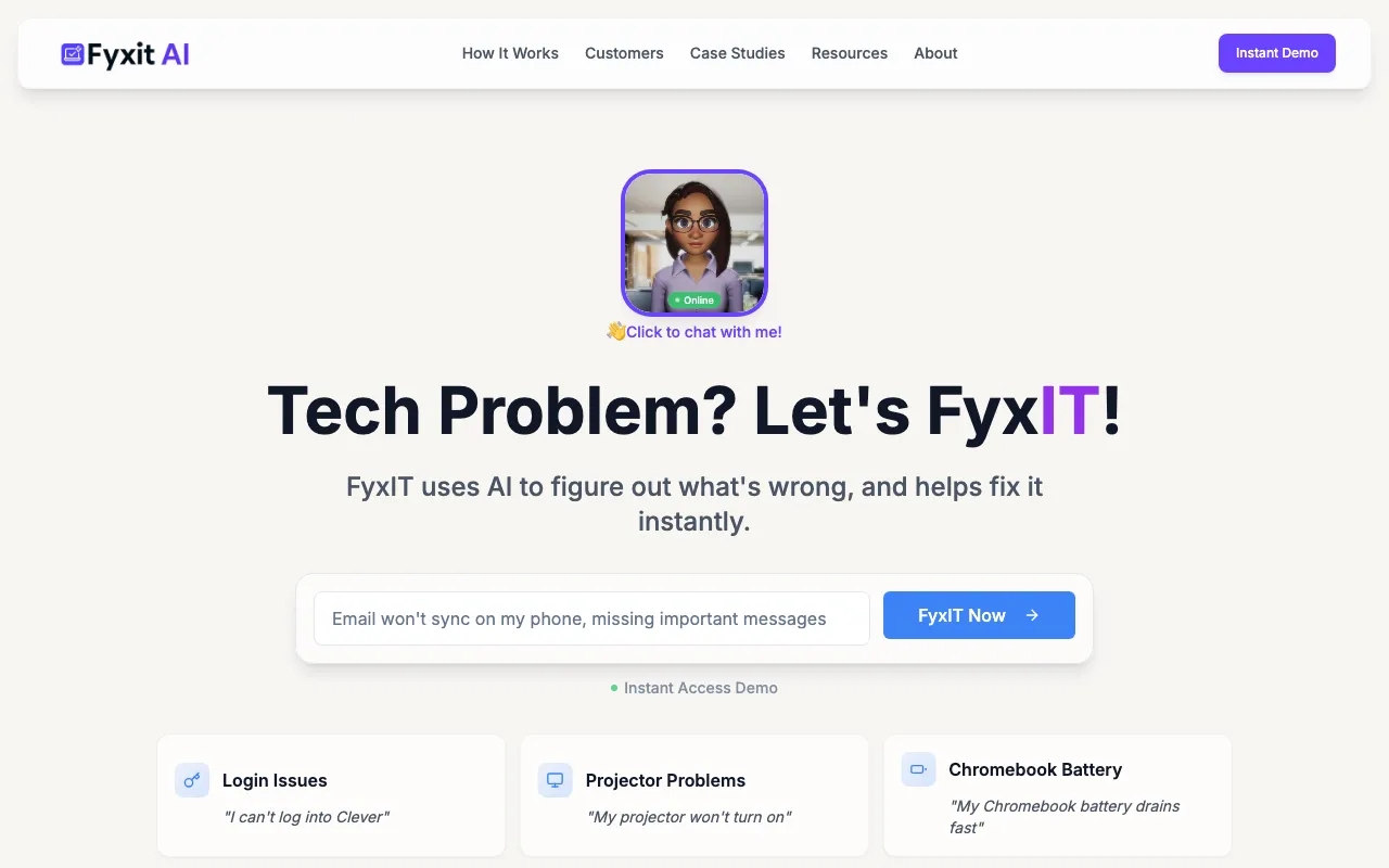 Fyxit AI — preview screenshot