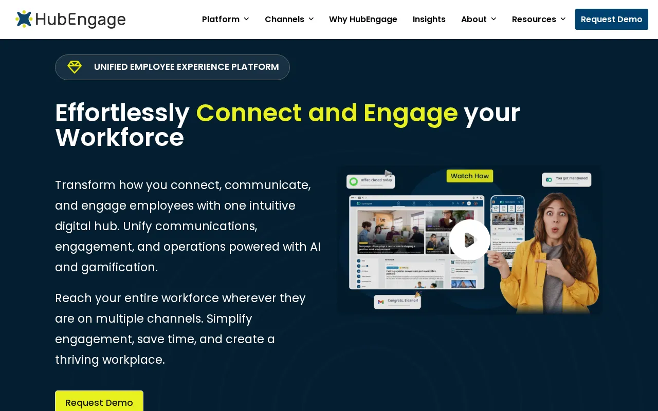 HubEngage — preview screenshot