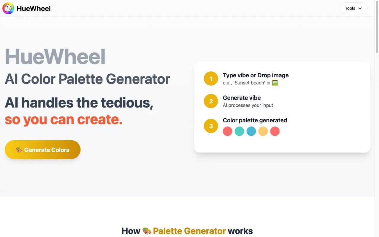 HueWheel — preview screenshot