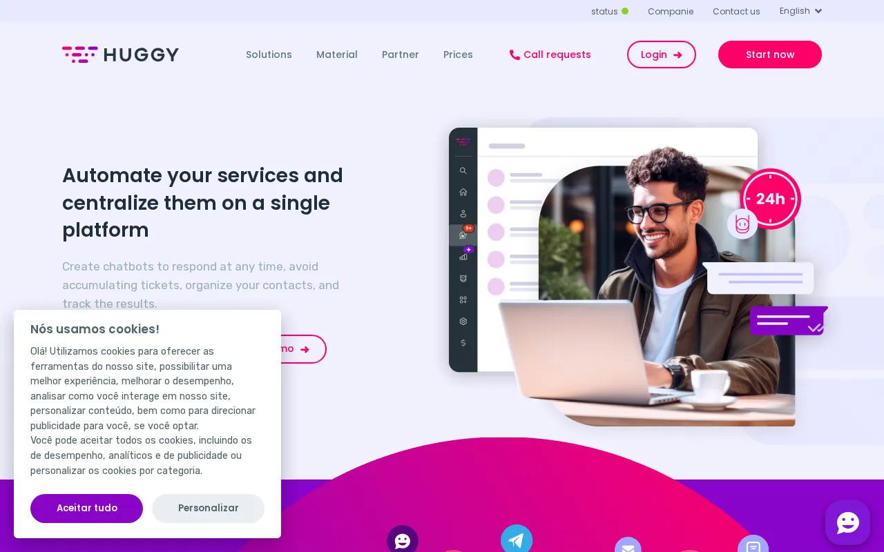 Huggy — preview screenshot