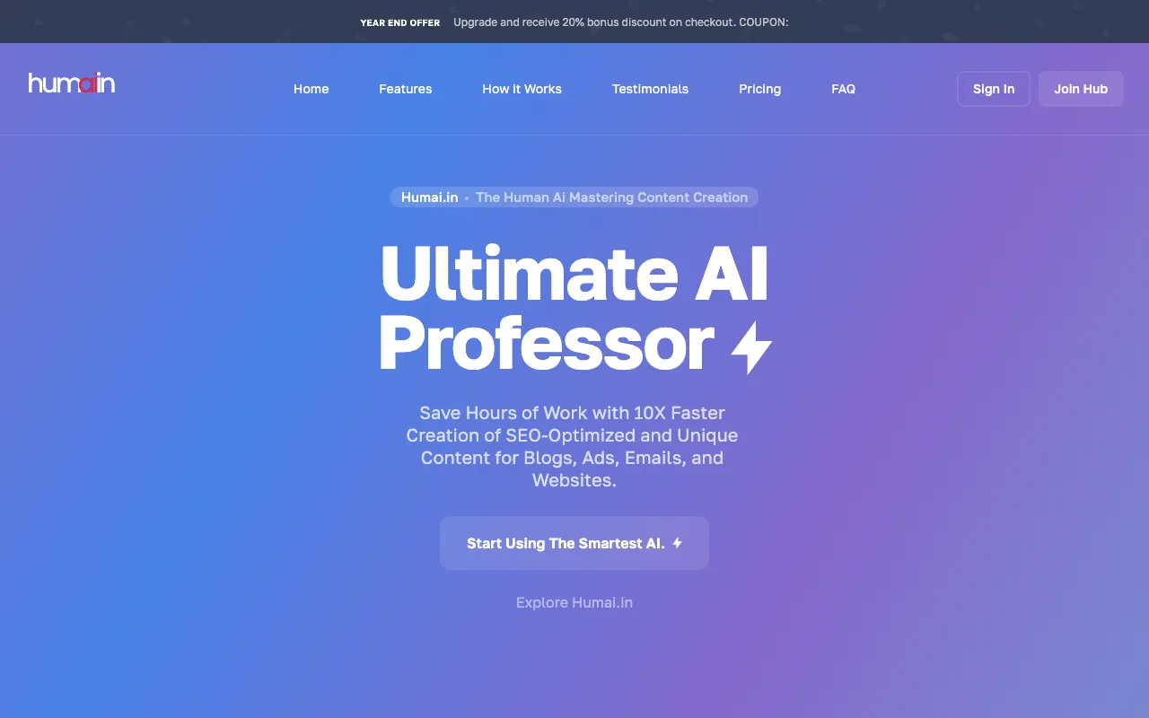 Humai.in — preview screenshot