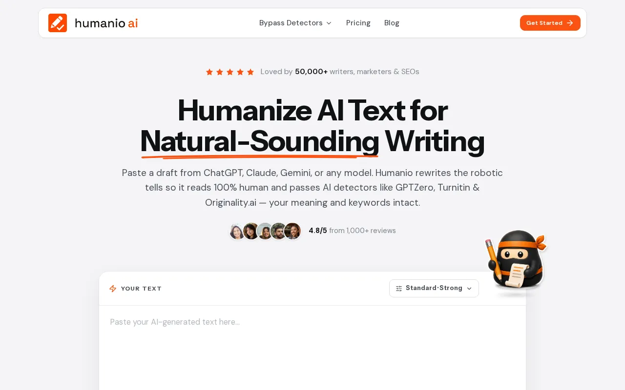 Humanio AI — preview screenshot