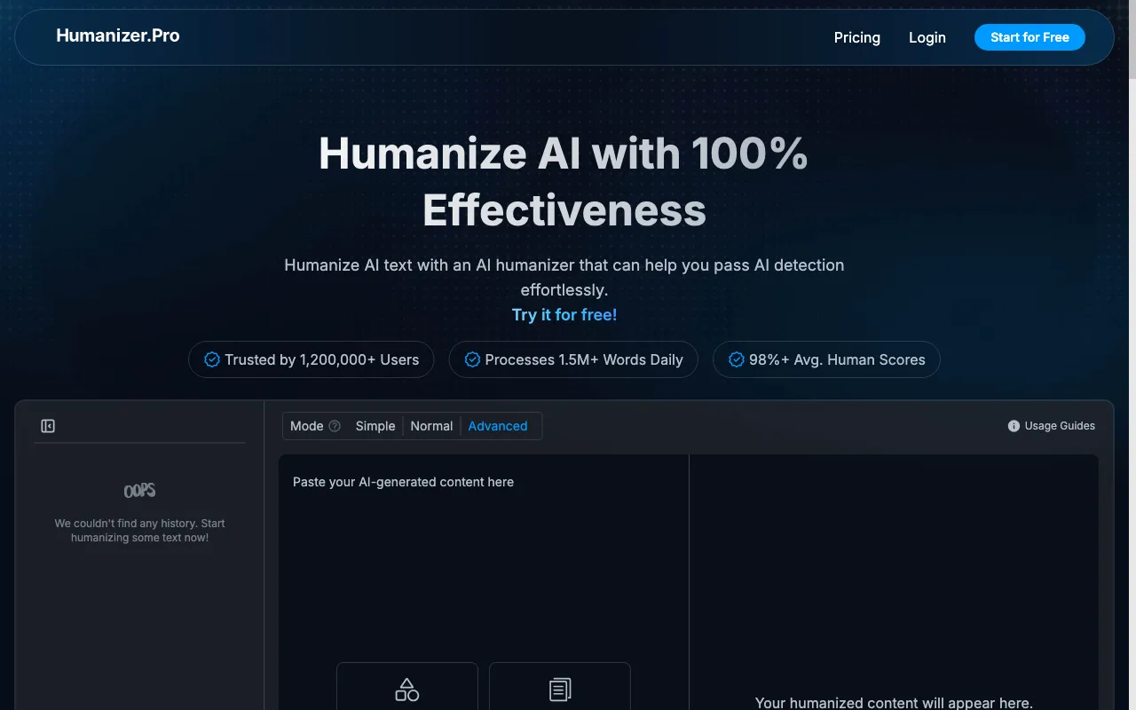 Humanizer.Pro — preview screenshot