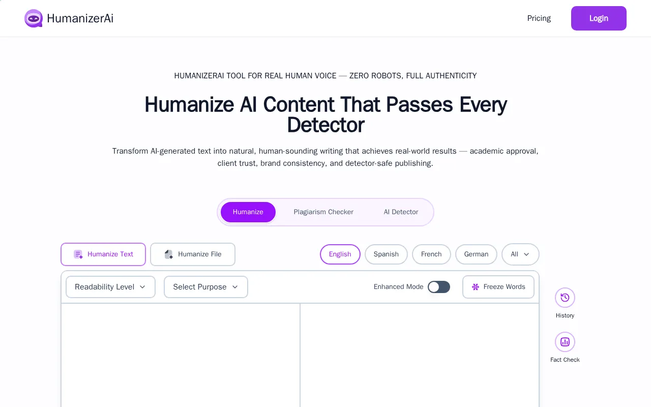 HumanizerAI.ai — preview screenshot