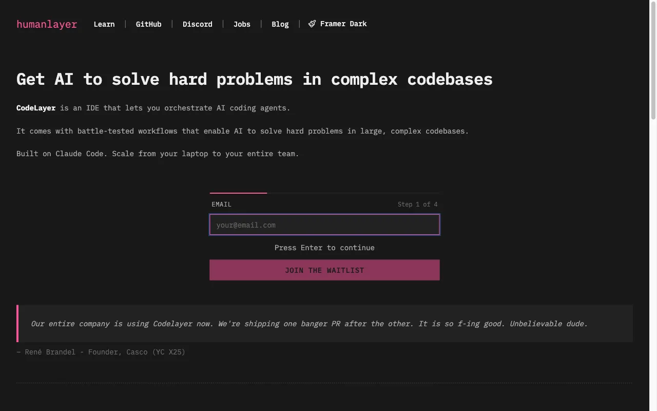 HumanLayer — preview screenshot