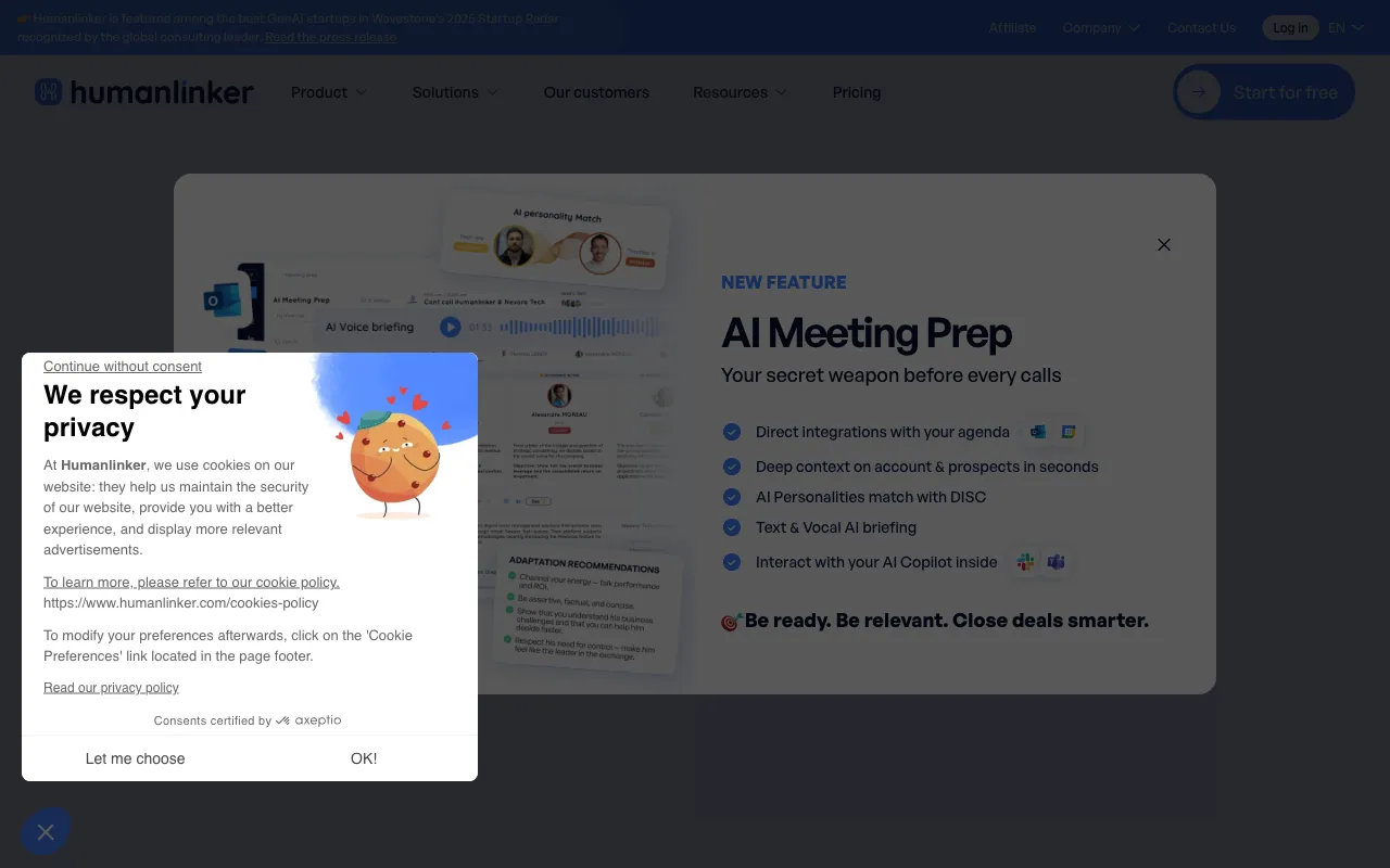 Humanlinker — preview screenshot