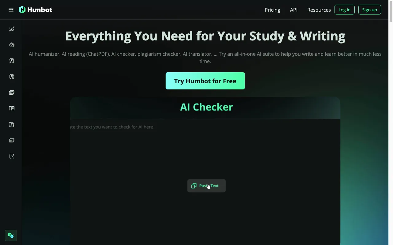 humbot ai — preview screenshot
