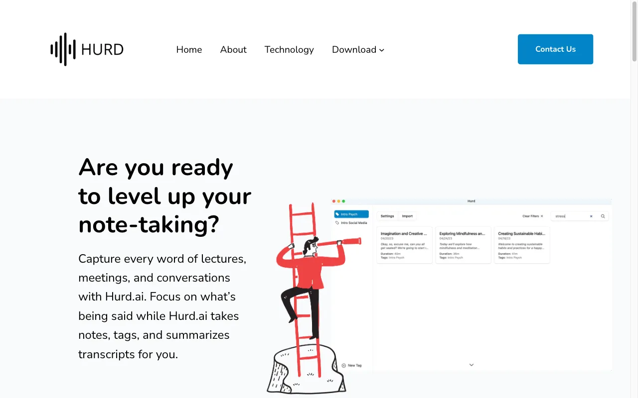 Hurd.ai Beta — preview screenshot