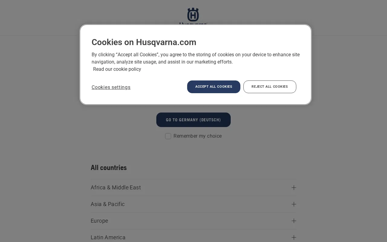 Husqvarna — preview screenshot