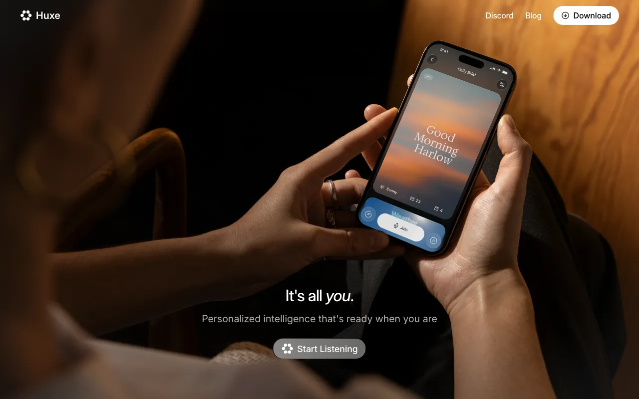 Huxe — preview screenshot