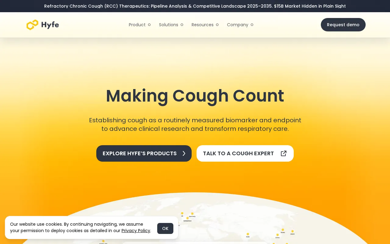 Hyfe CoughMonitor Suite — preview screenshot