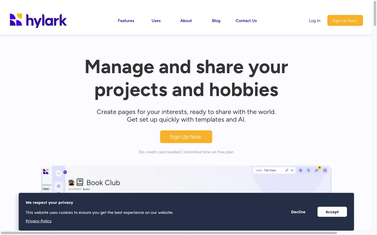 Hylark — preview screenshot