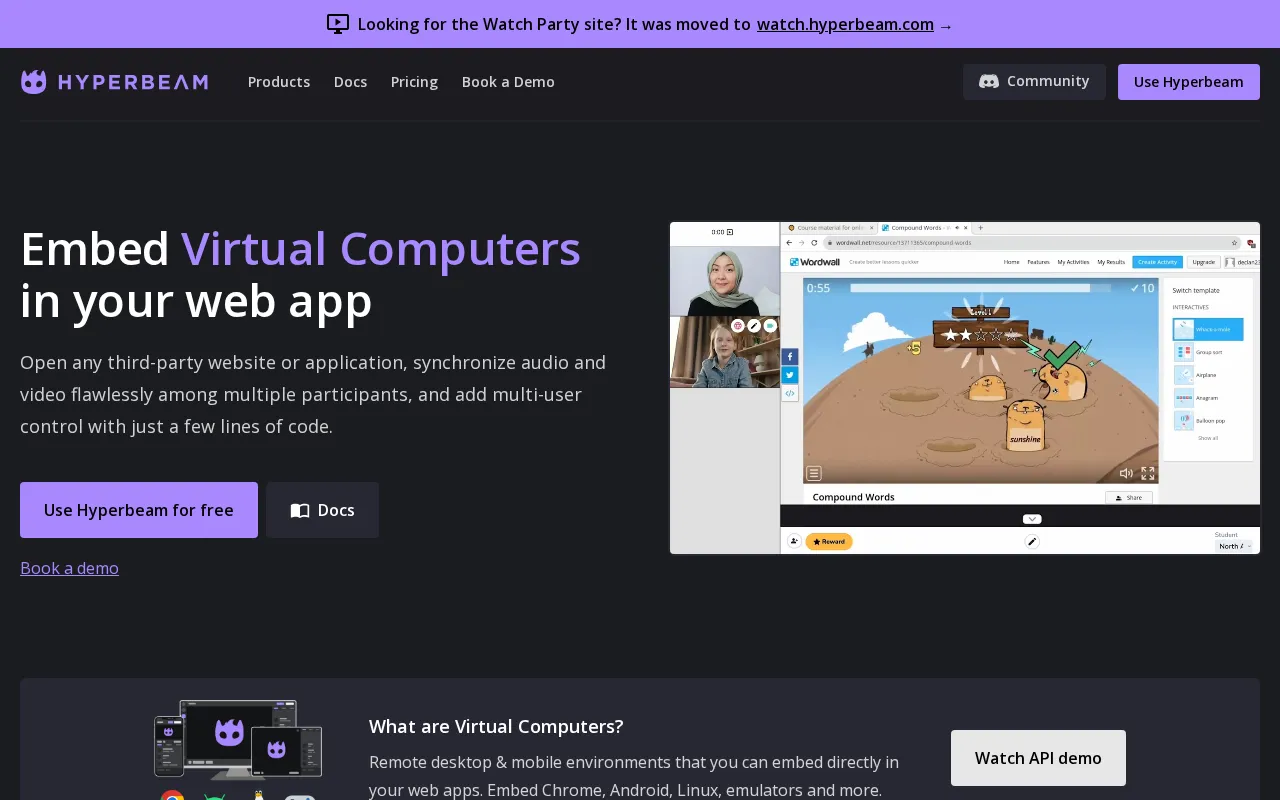 Hyperbeam — preview screenshot
