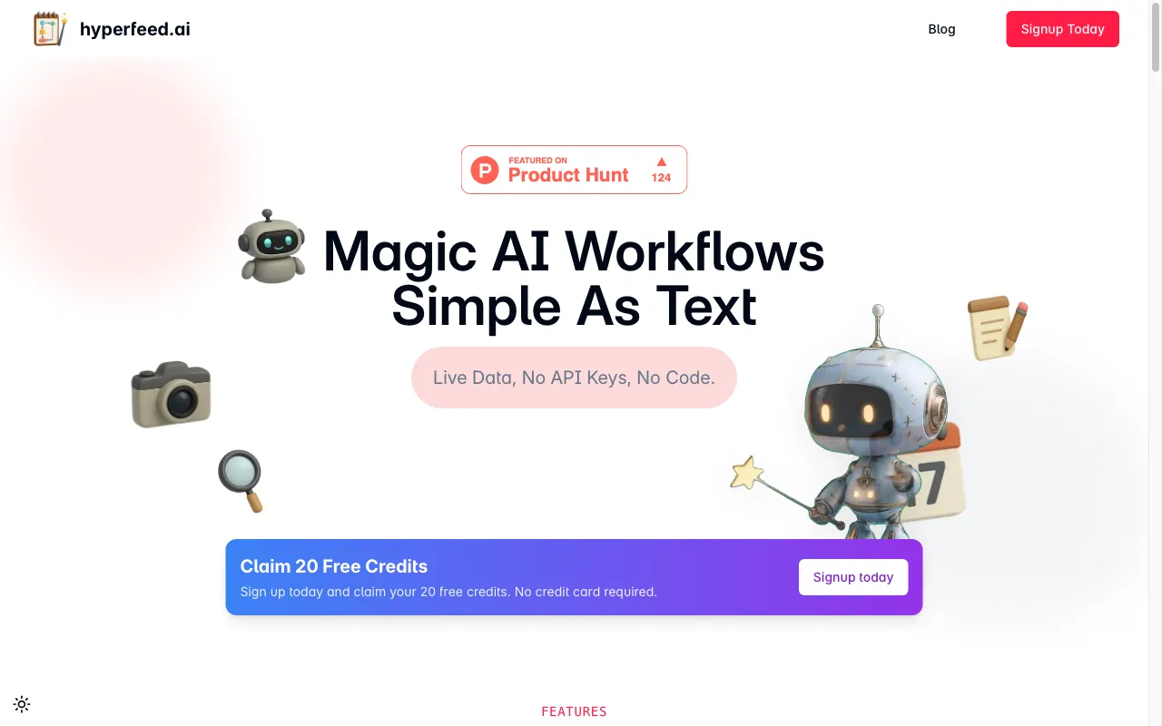 Hyperfeed.ai — preview screenshot