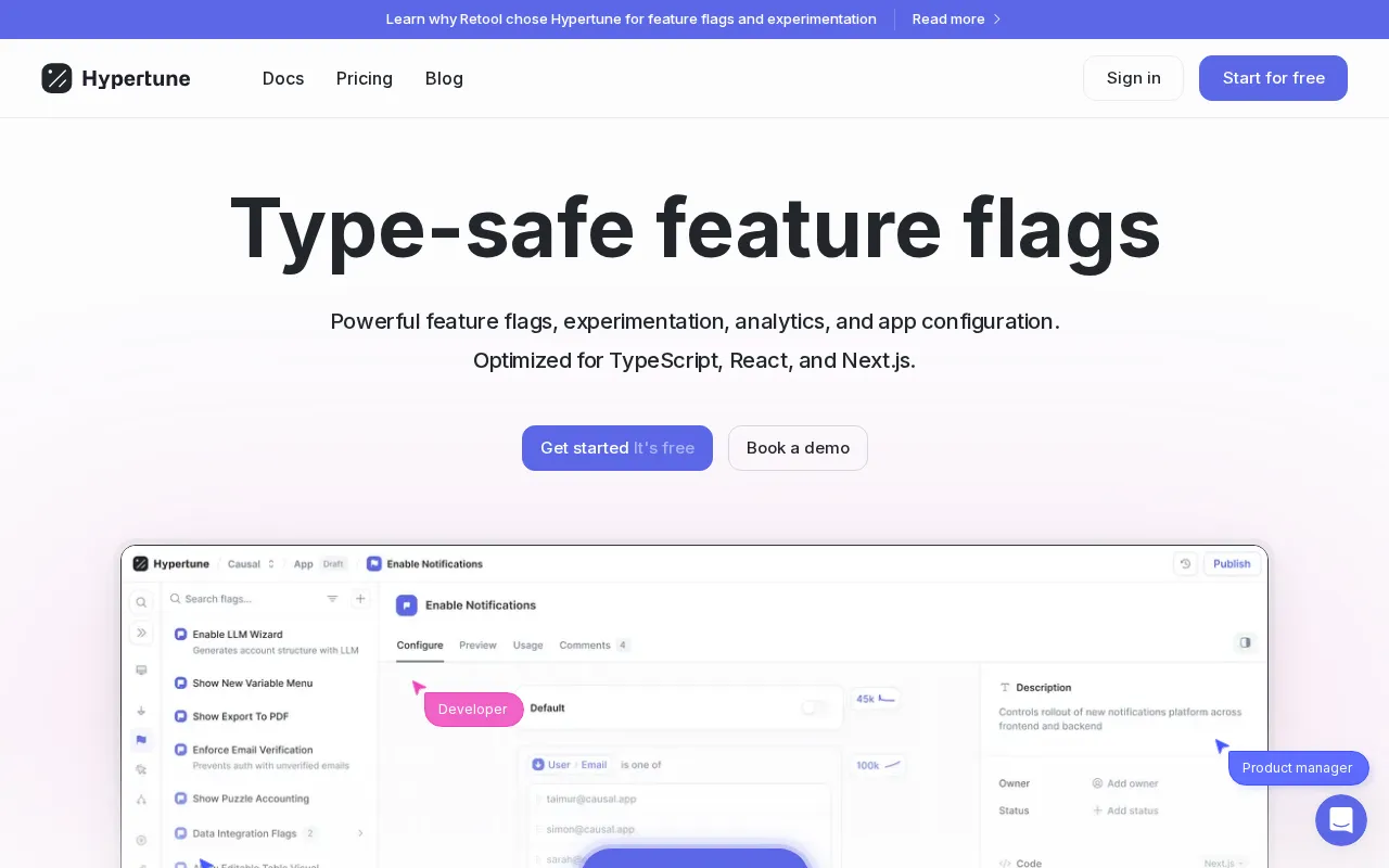 Hypertune — preview screenshot