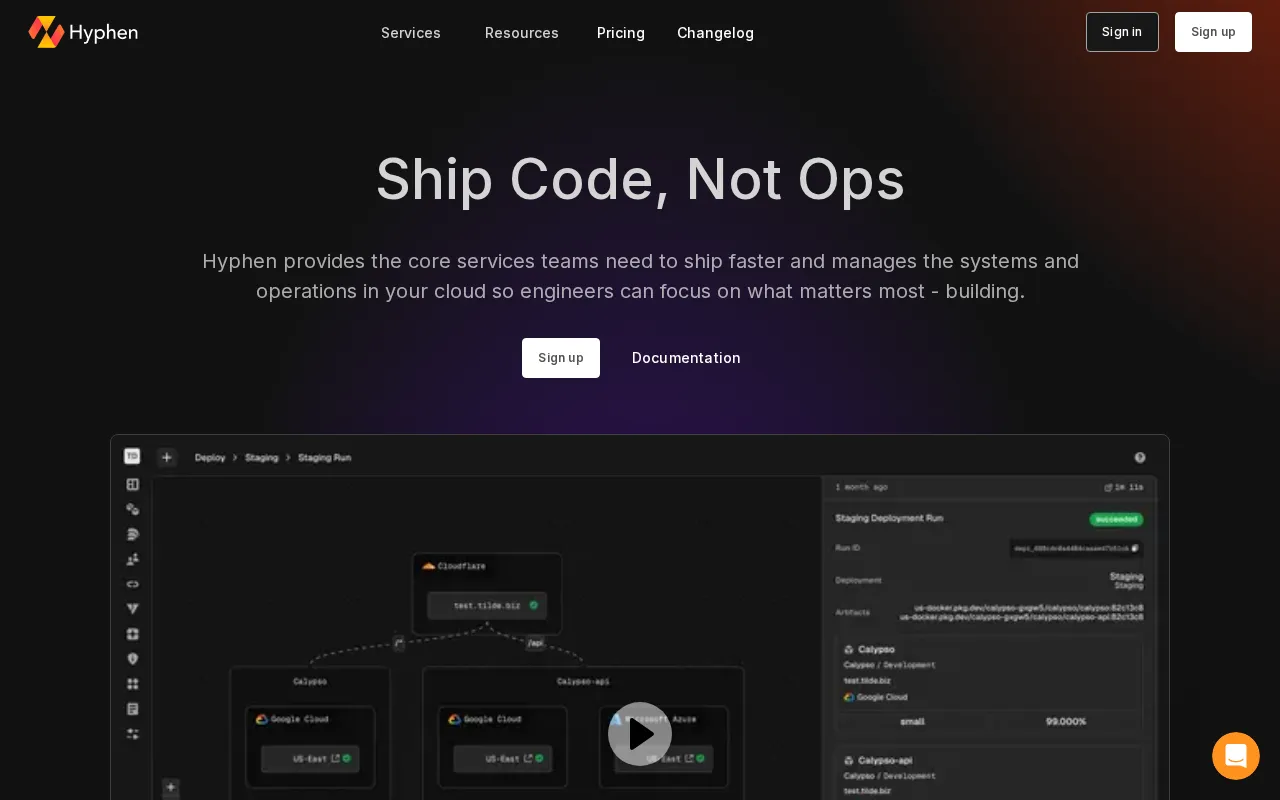 Hyphen — preview screenshot