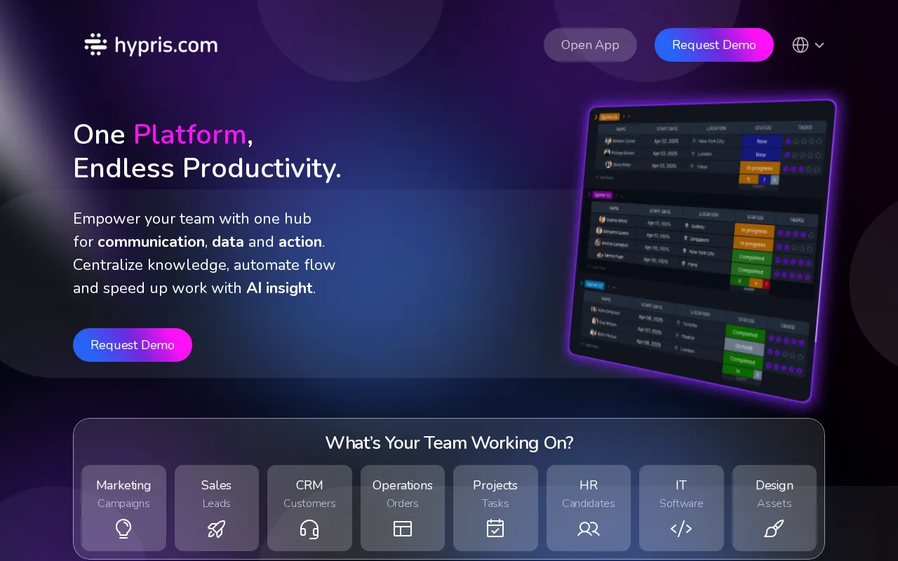 Hypris — preview screenshot