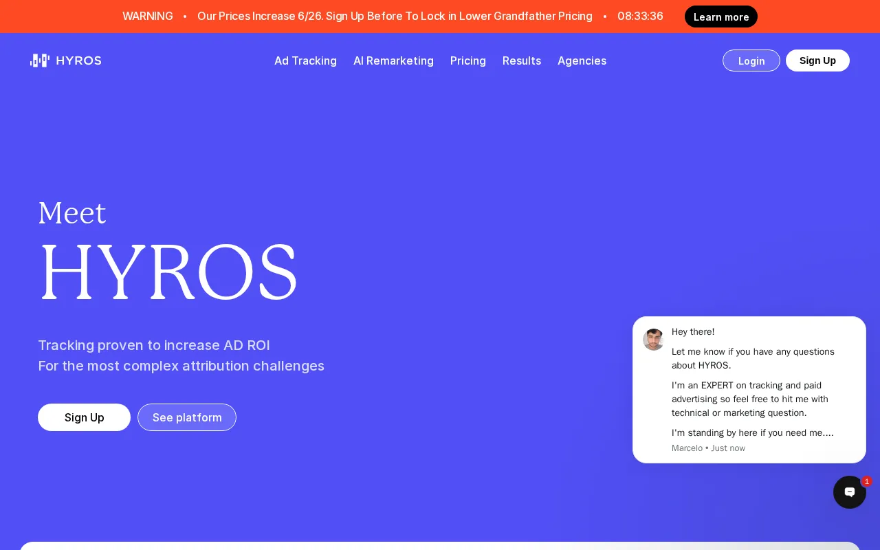 Hyros — preview screenshot