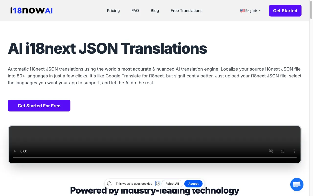 i18nowAI — preview screenshot