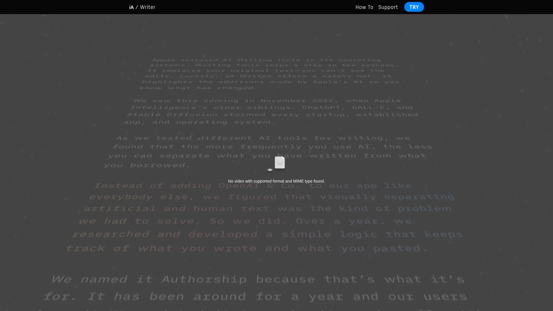 iA Writer — preview screenshot