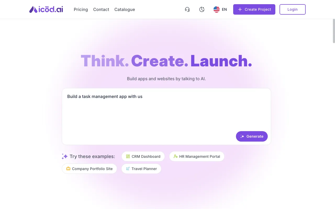 icōd.ai — preview screenshot