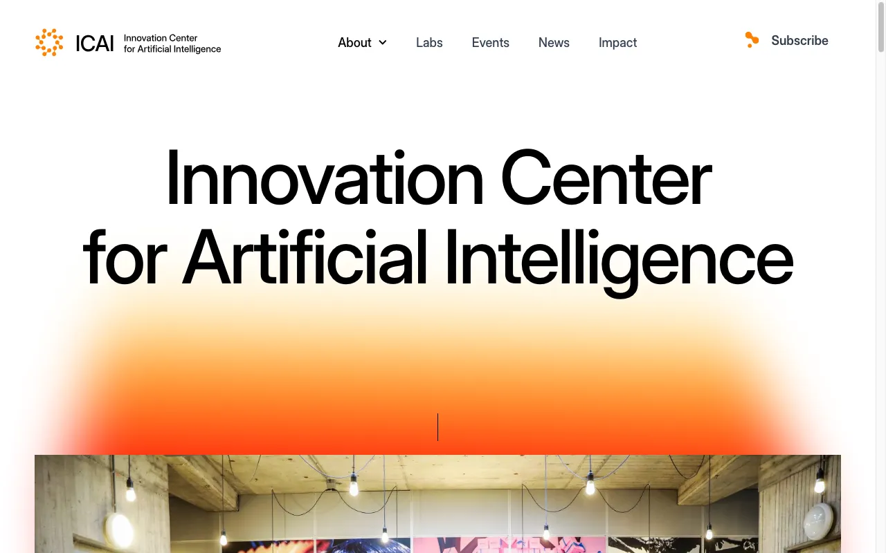 Innovation Center for Artificial Intelligence — preview screenshot