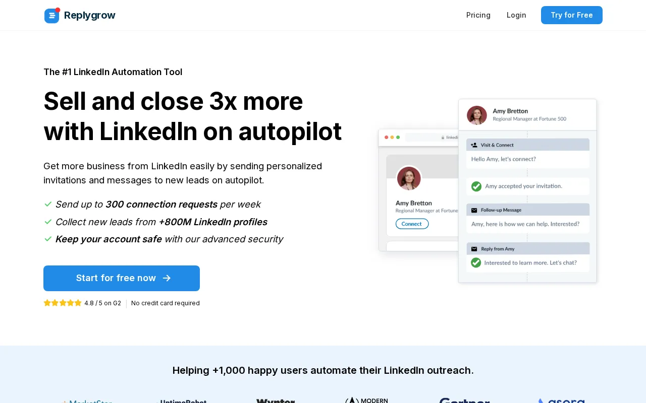 Replygrow — preview screenshot