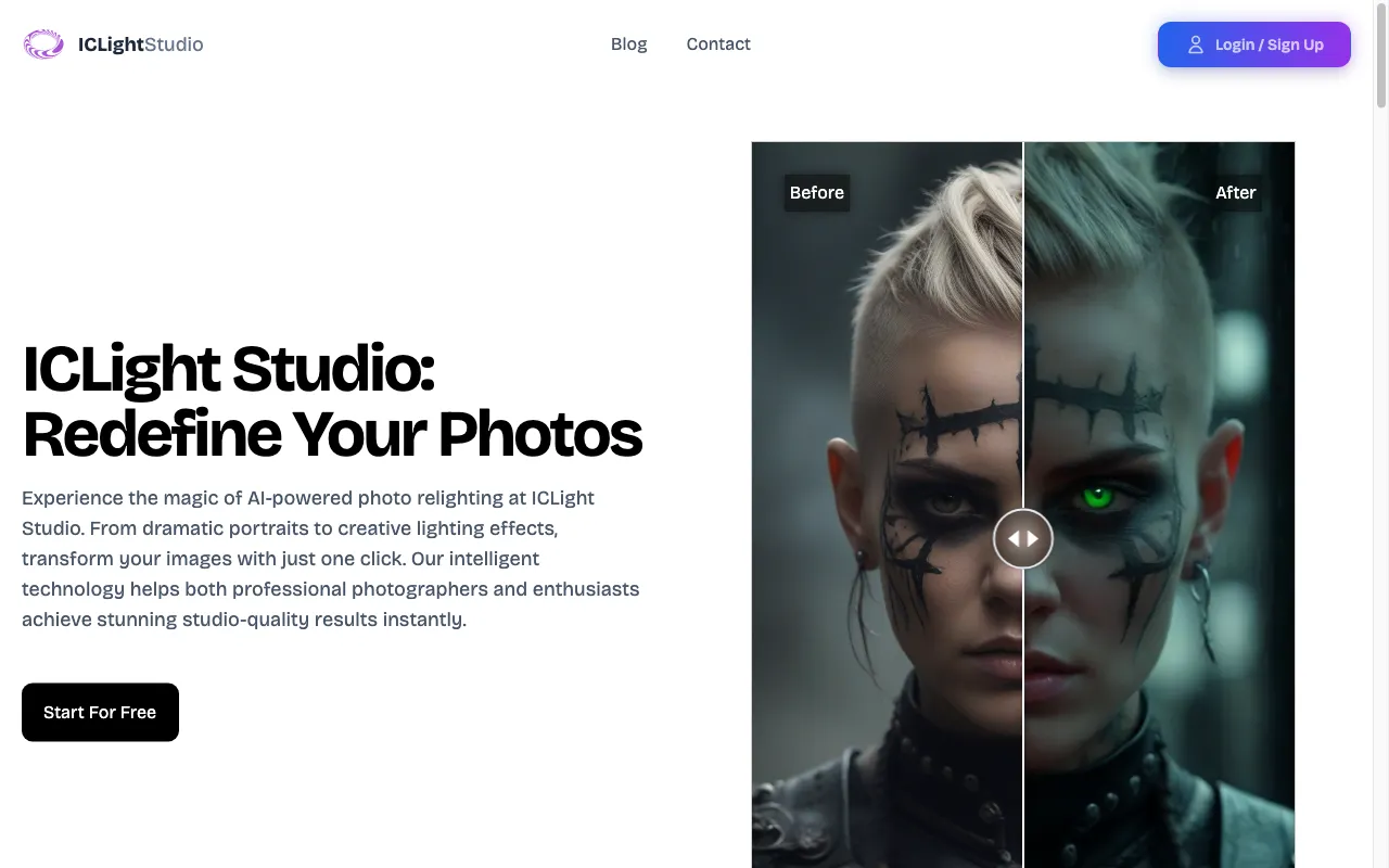 ICLight Studio — preview screenshot