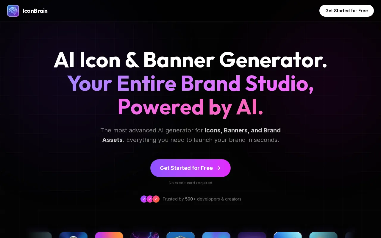 IconBrain — preview screenshot