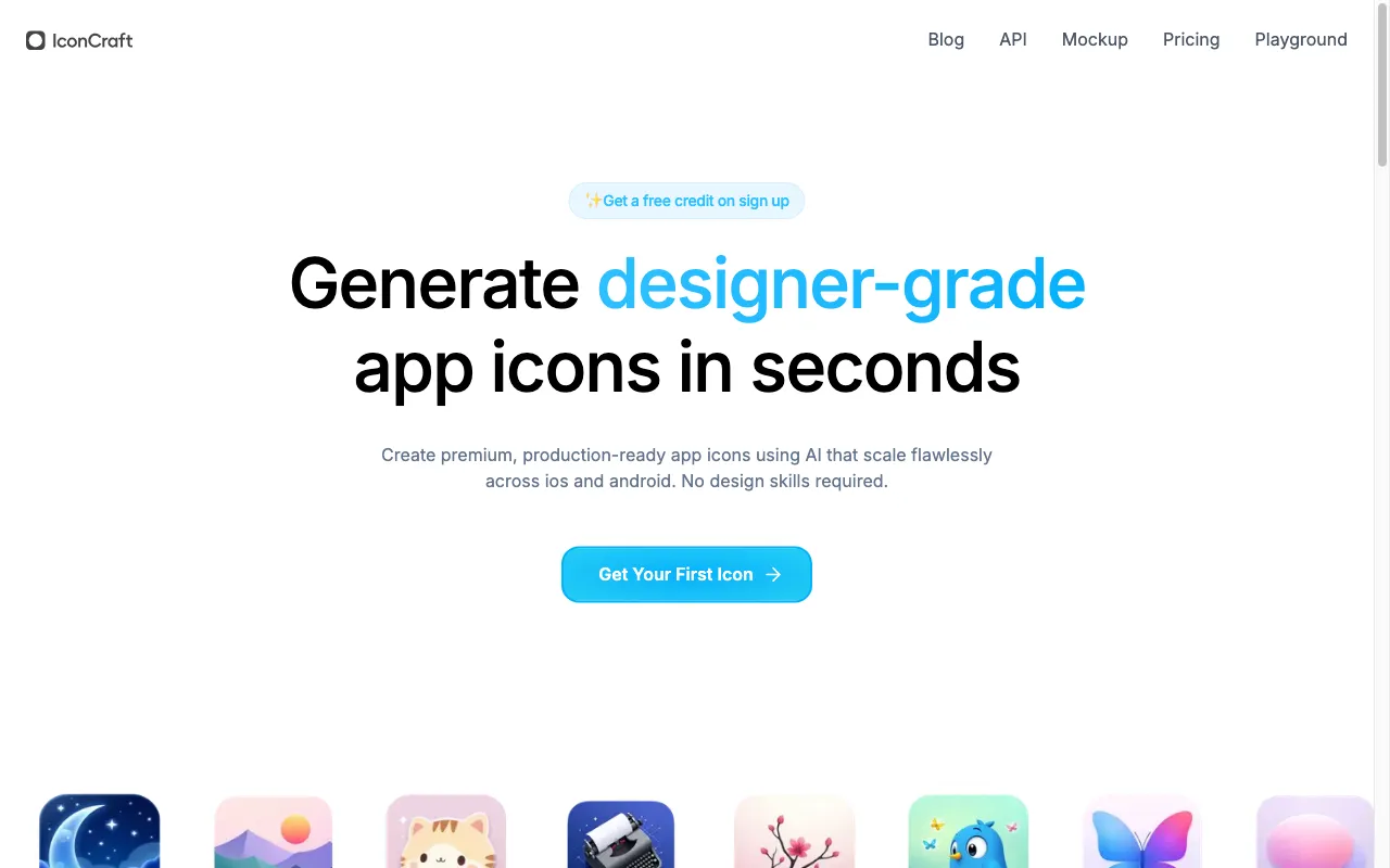 IconCraft AI — preview screenshot