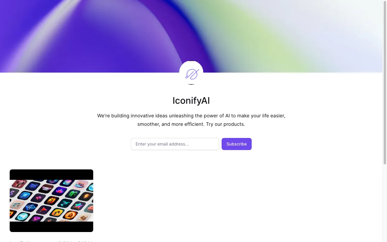 Iconify — preview screenshot