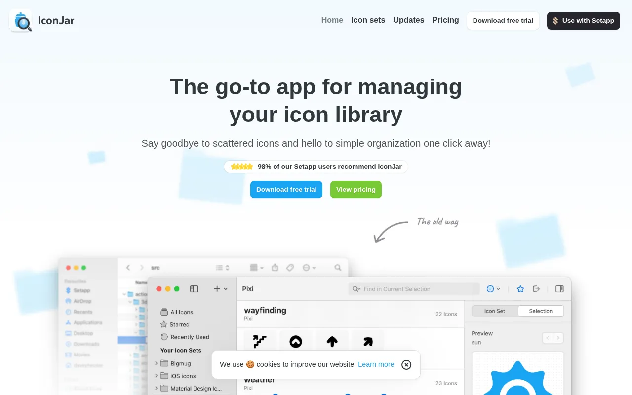 IconJar — preview screenshot