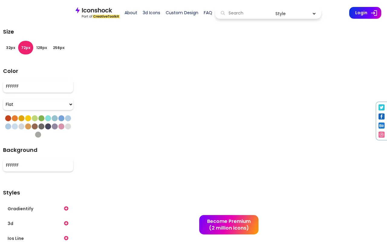 IconShock — pricing page