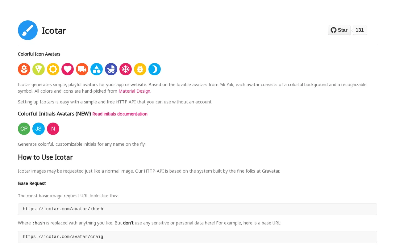 Icotar — preview screenshot