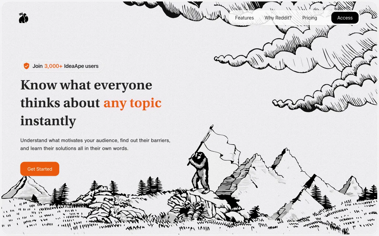 IdeaApe — preview screenshot