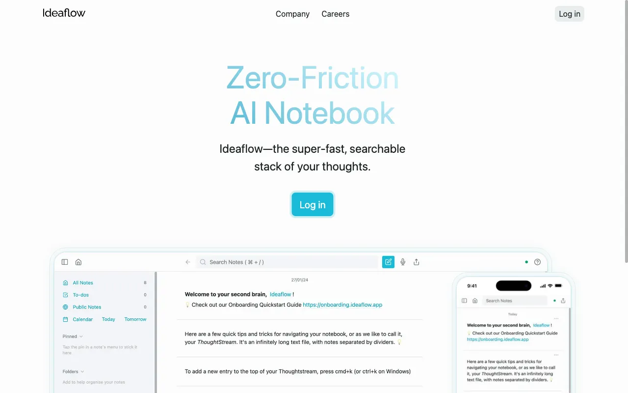 Ideaflow — preview screenshot