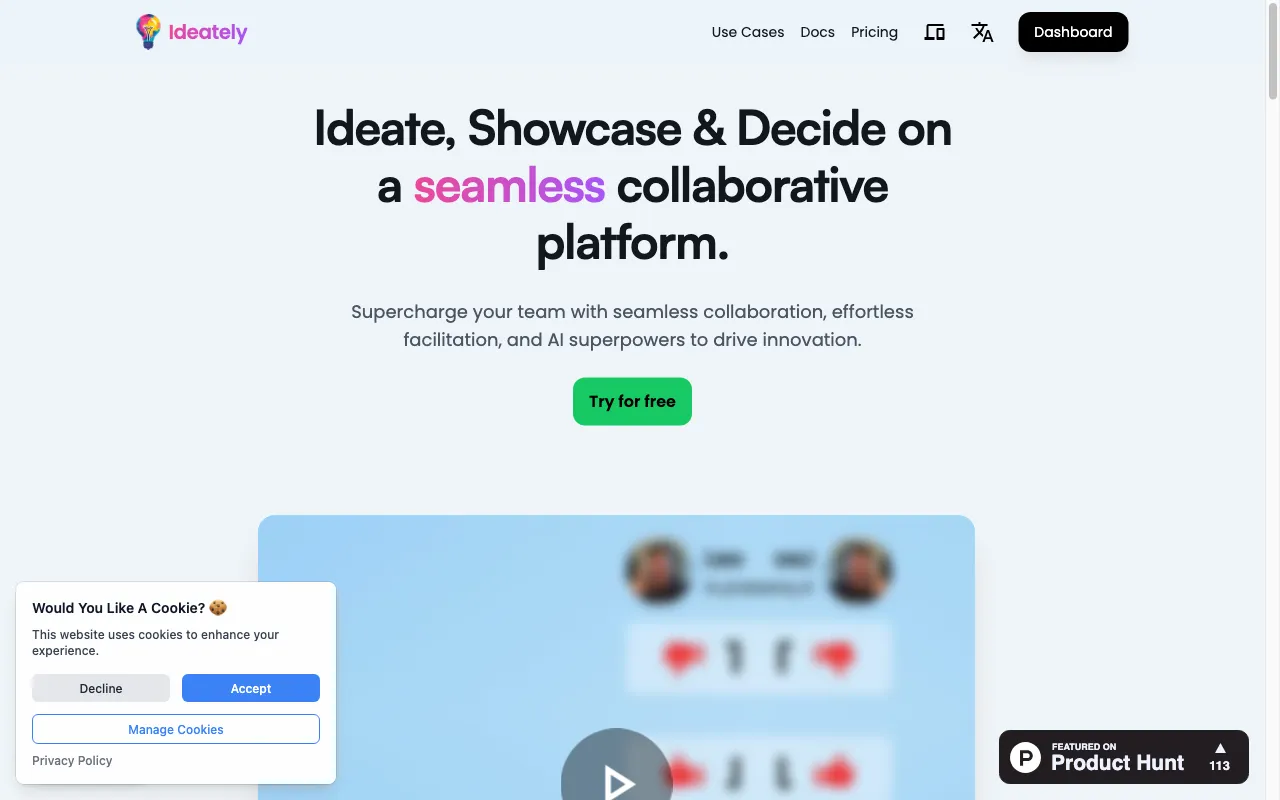 Ideately — preview screenshot