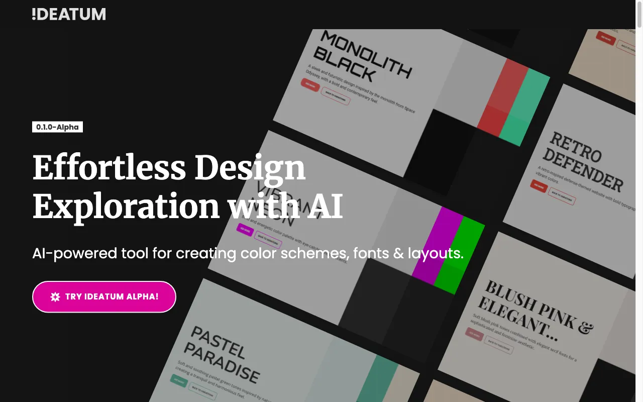 ideatum.ai — preview screenshot
