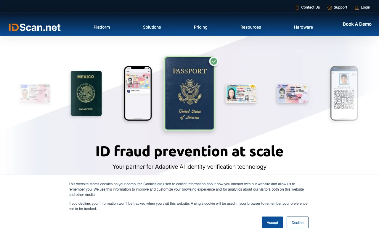 IDScan.net — preview screenshot