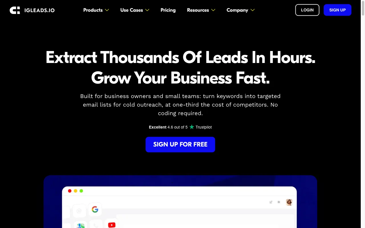 IGLeads — preview screenshot