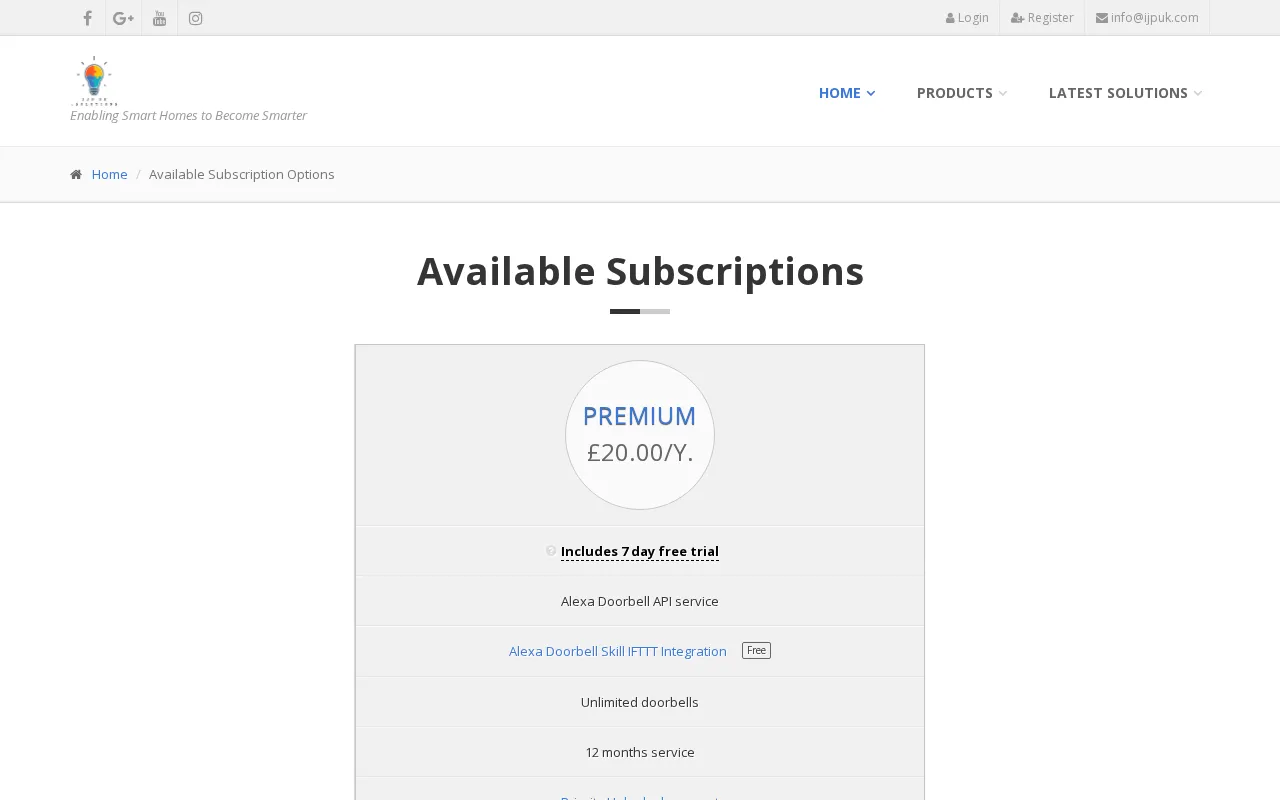 Ijpuk — pricing page