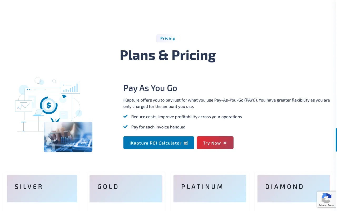 iKapture — pricing page