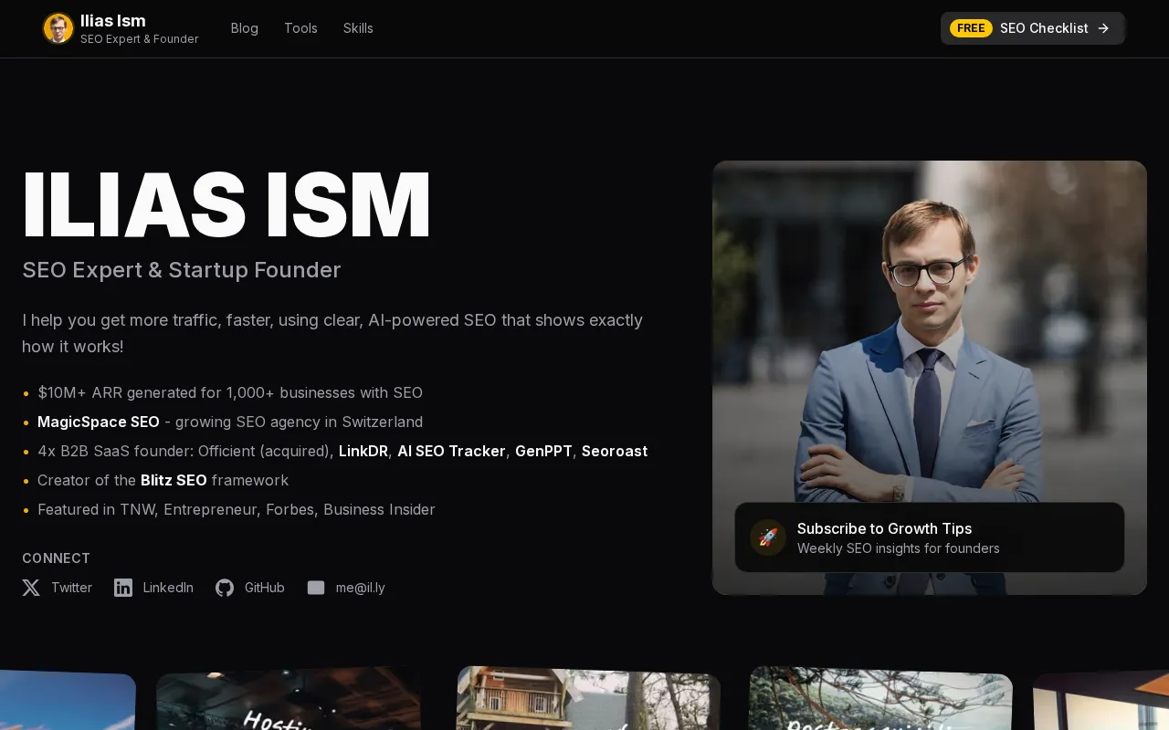 Ilias Ism — preview screenshot