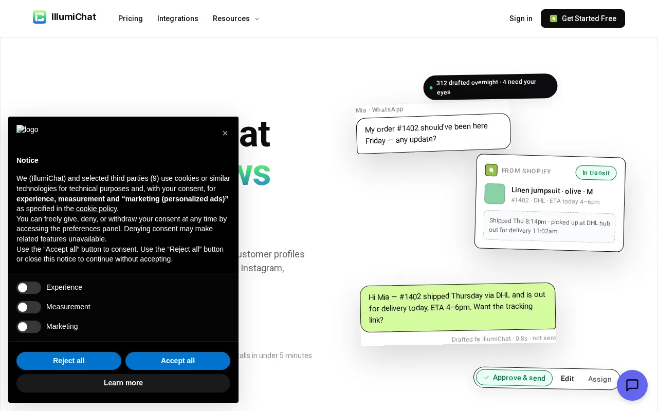 IllumiChat — preview screenshot