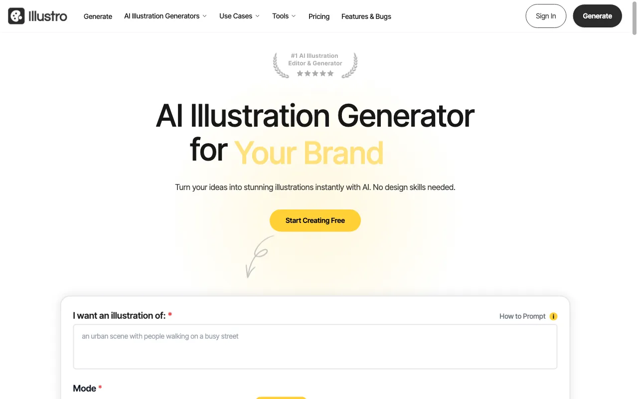 Illustro — preview screenshot
