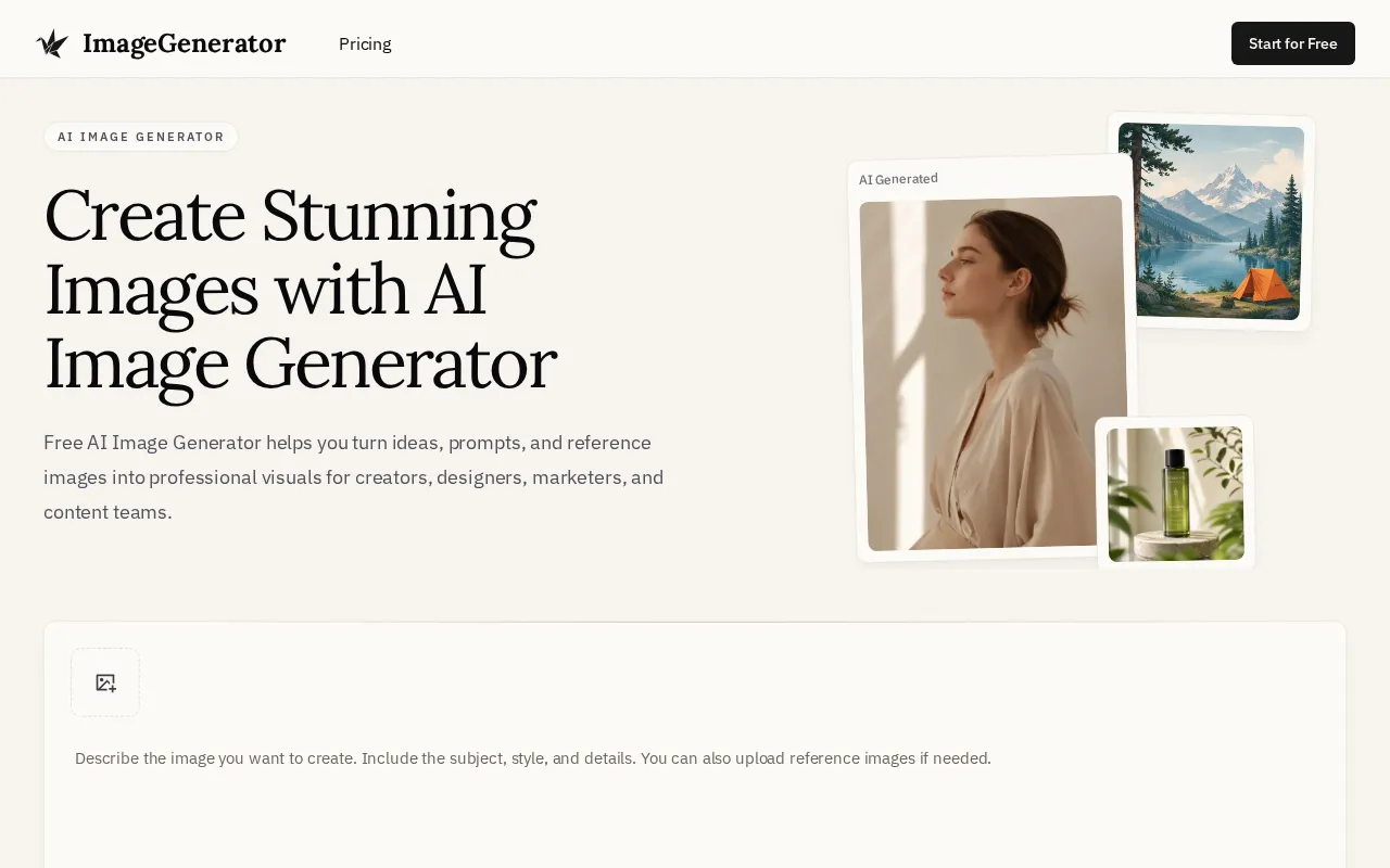 Image-Generator.io — preview screenshot