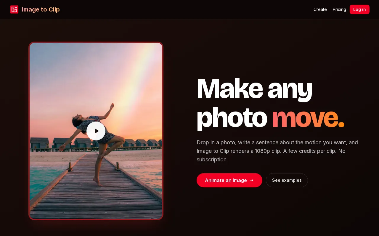 Image to Clip — preview screenshot