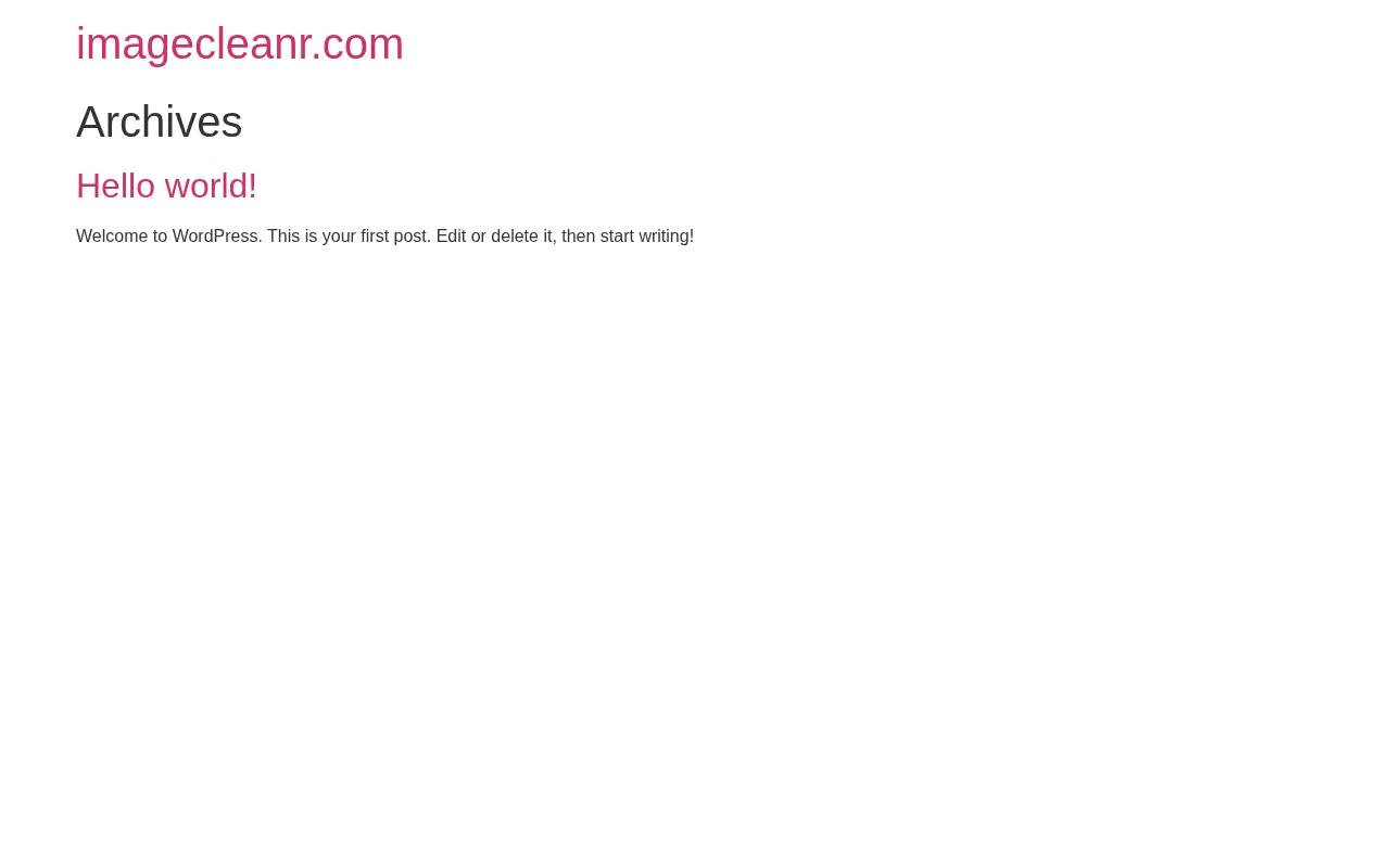 ImageCleanr — preview screenshot