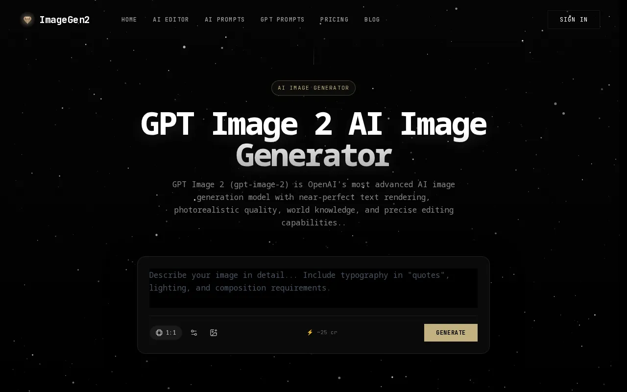 ImageGen2 — preview screenshot
