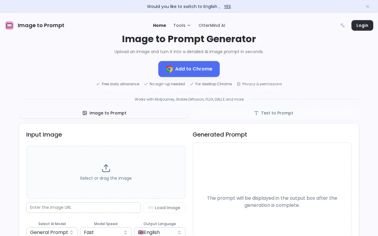 ImageTo Prompt — preview screenshot